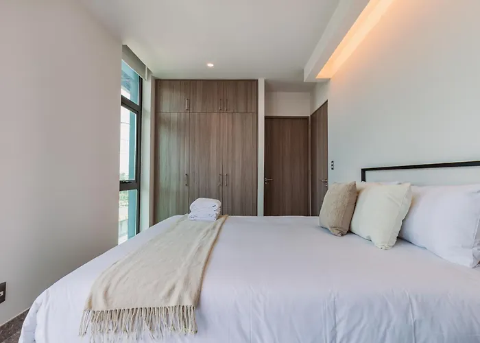 Apartment Bright & Modern W/ Gym & Pool | Viato Homes Mexico City