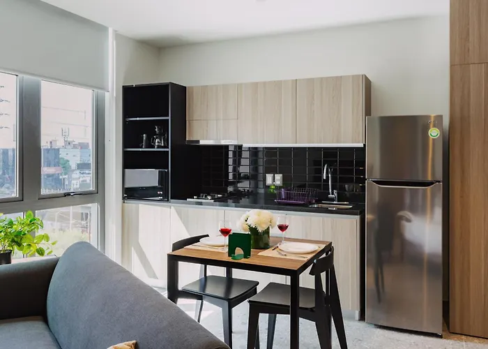 Bright & Modern W/ Gym & Pool | Viato Homes Apartment Mexico City
